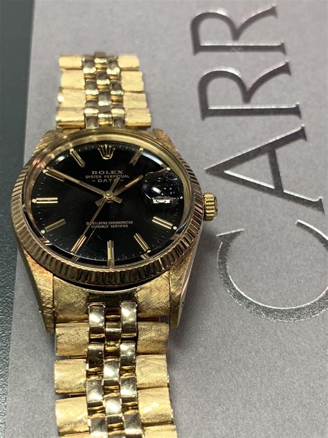 rolex oyster perpetual gold vintage